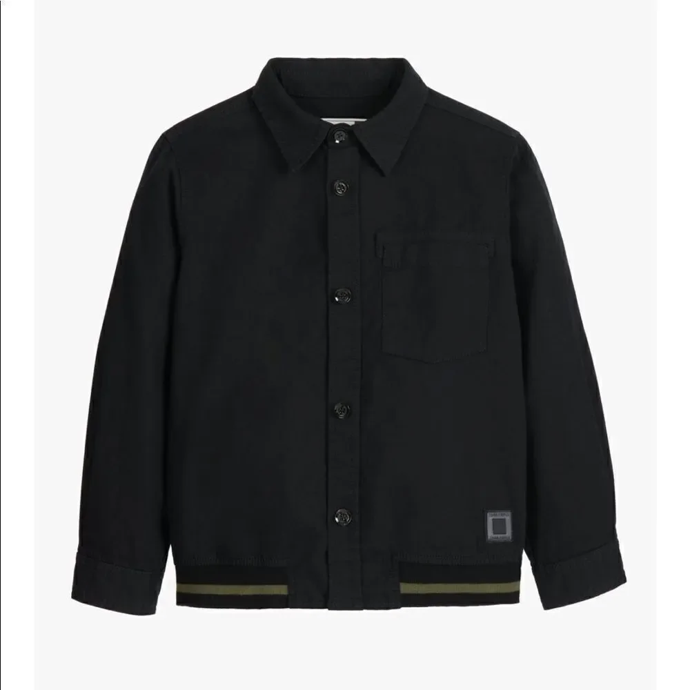 ZARA Kids | Black | SRPLS OVERSHIRT 05